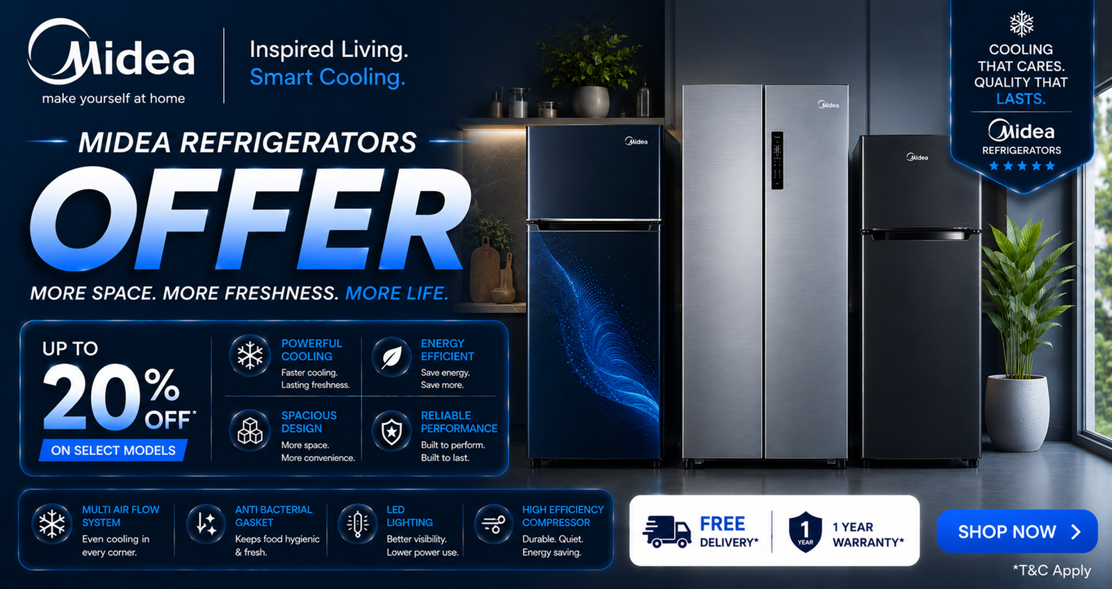 Midea Refrigerators